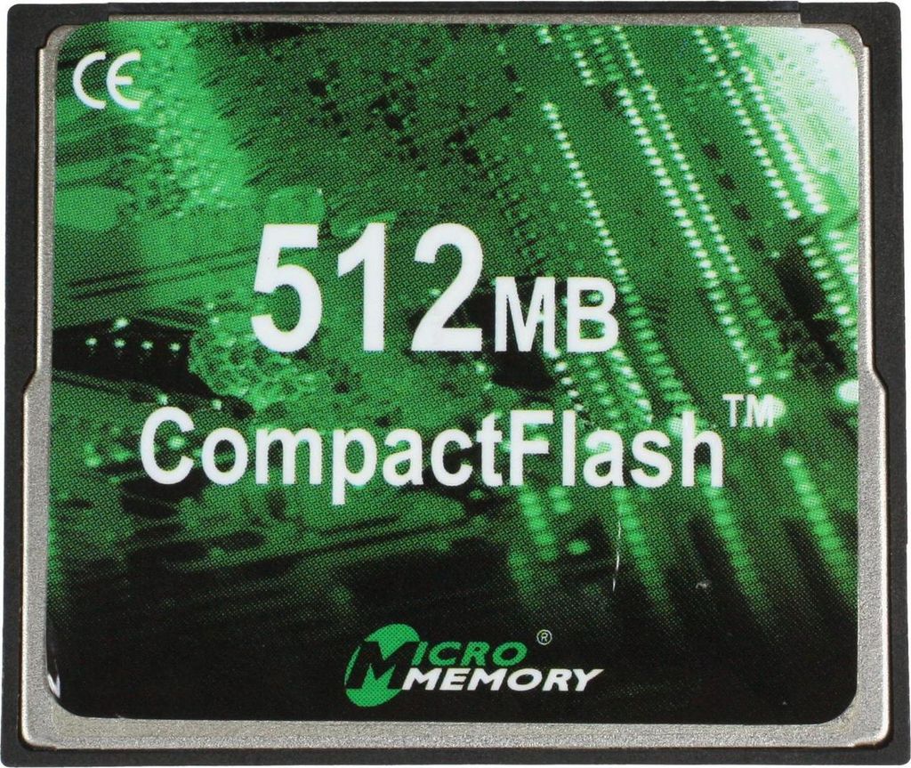 CoreParts 512 MB Speicherkarte mit 80 MB/s Lese-/Schreibgeschwindigkeit, MMCF/512