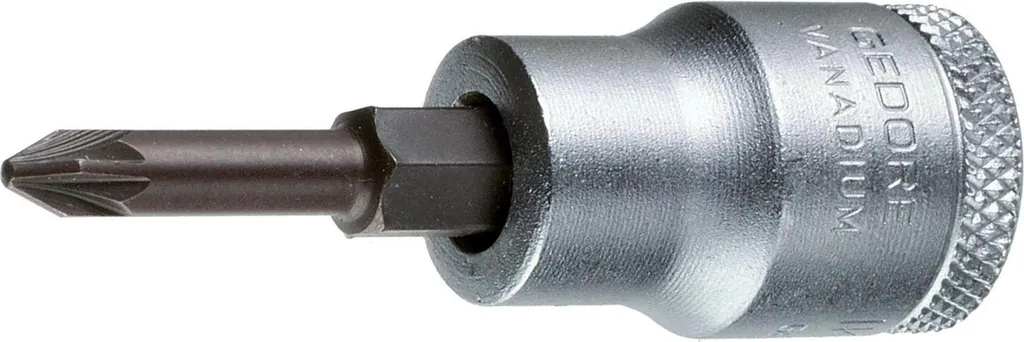 Fornitura Professionale Gedore 1640968 | Bussola Bit PZ1 3/8" | Stock