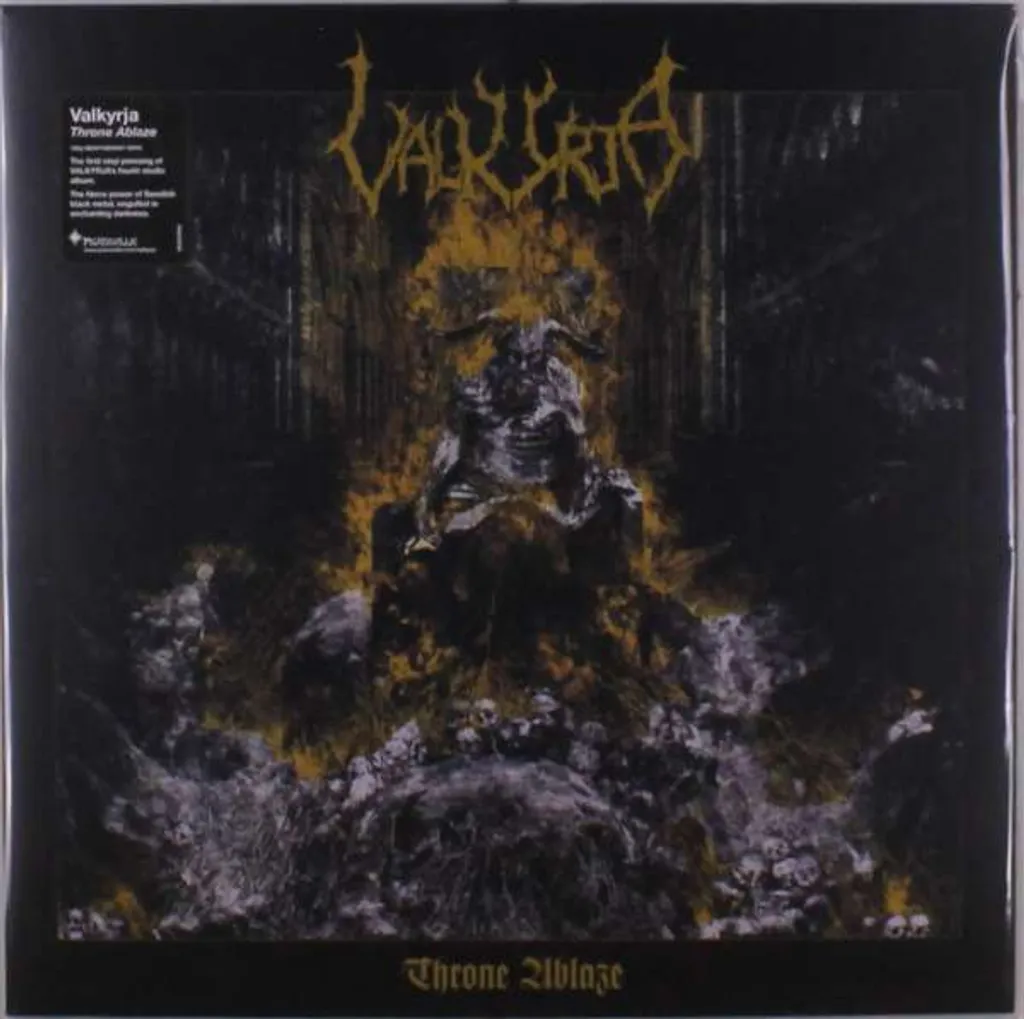Valkyrja Throne Ablaze Vinyle 140g Edition Limitée Black Metal Suède