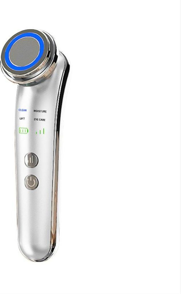 INF 3-Farben LED Lichttherapie Gesichts Massagegerät für Hautstraffung & Reinigung Weiß