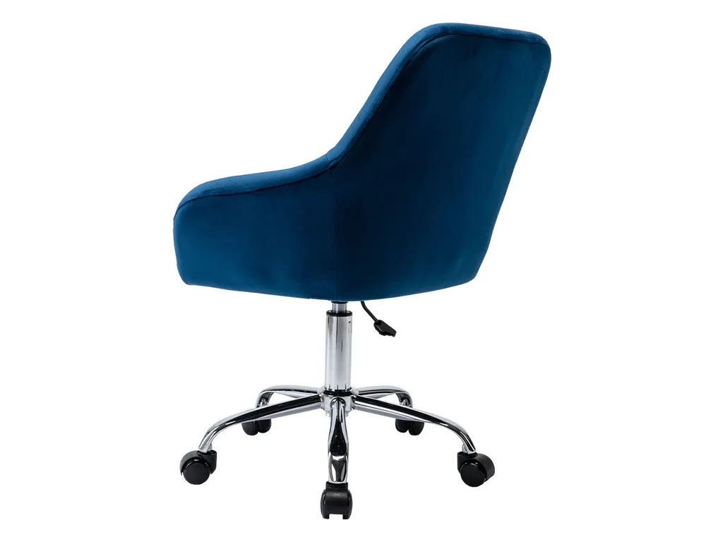Sedia Ufficio Moderna UNNA 1 Blu | Design Essenziale e Funzionale - 3