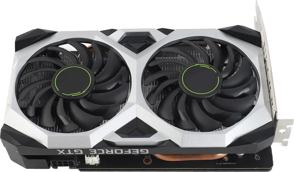 Carte graphique de jeu PC 6GB GDDR6 Interface 192 Bit PCI-E 3.0 Noir