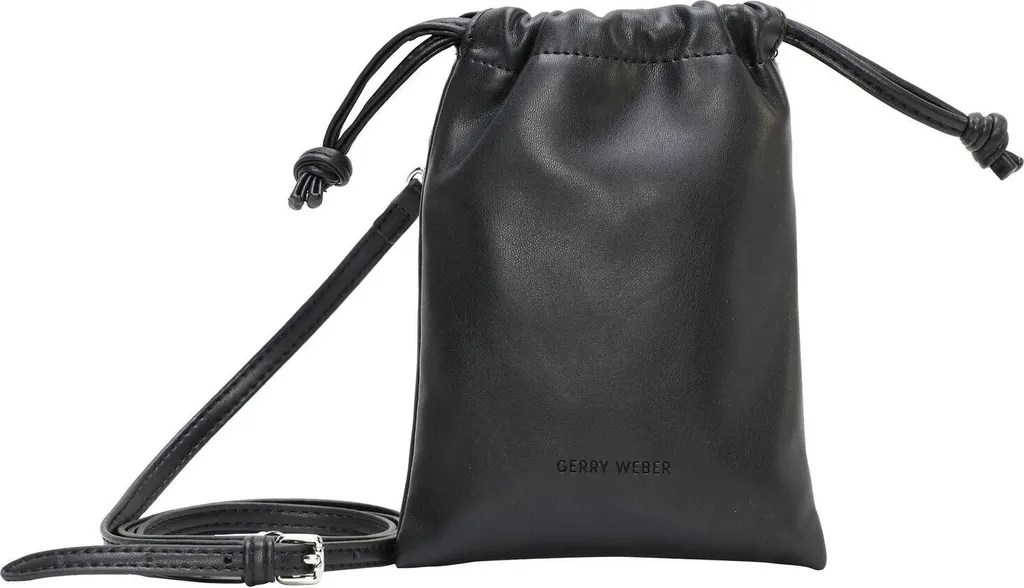 GERRY WEBER Drawn To You Phonecase Black - Sac téléphone noir chic