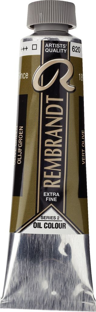 Rembrandt Ölfarbe Tube 40 ml Olivgrün 620