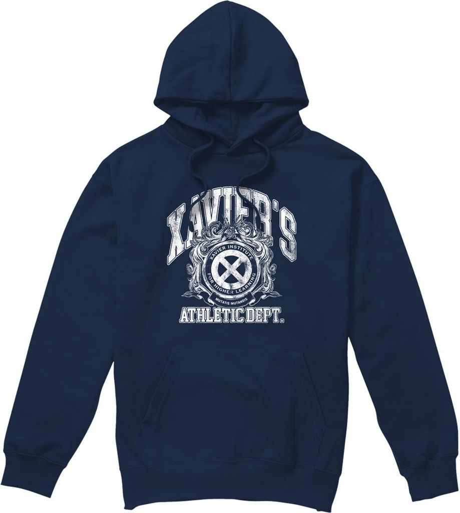 Marvel - "X-Men Athletic Dept" Kapuzenpullover für Herren TV4593 (L) (Marineblau)