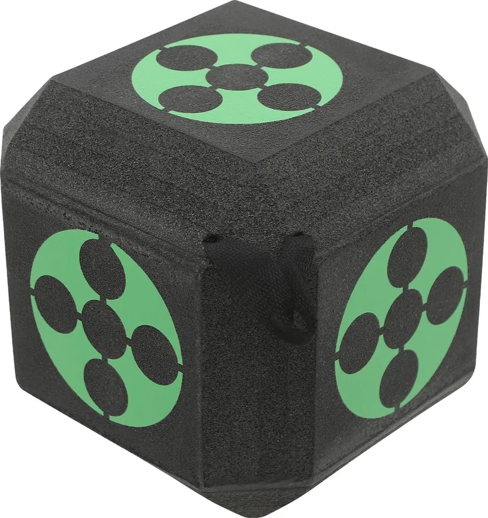 Cible de tir à l'arc pour entraînement jardin et club mousse XPE noire