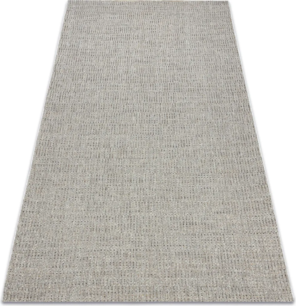 Grand tapis à tissage plat SIZAL BOHO beige 160x230 cm style berbère