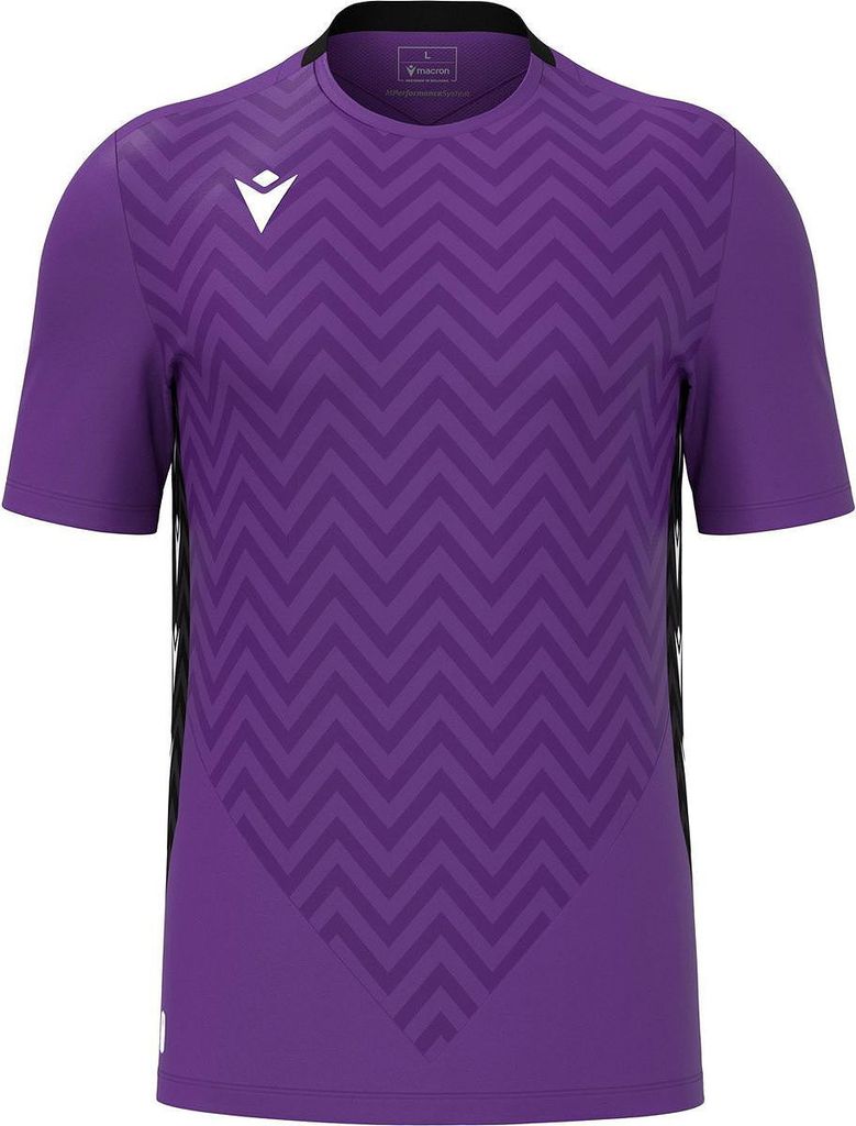 Macron Scorpio Tw-Trikot Kurzarm Herren - Lila / Schwarz | Größe: XL