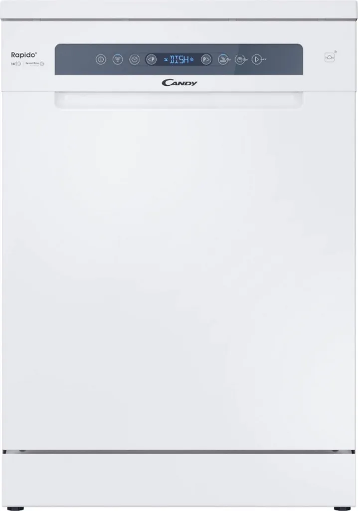 Candy Rapido' CF4E4F0W Lave-vaisselle 60cm 14 couverts 44dB Blanc