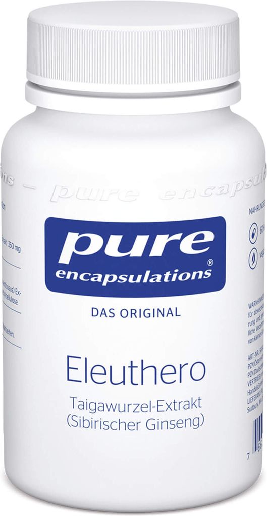 Pure Encapsulations Eleuthero Kapseln, 60 St. Kapseln