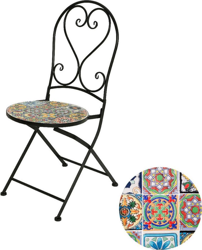 Chaise Mosaique Modèle Praga, Usage Extérieur. - Oem Image du produit 