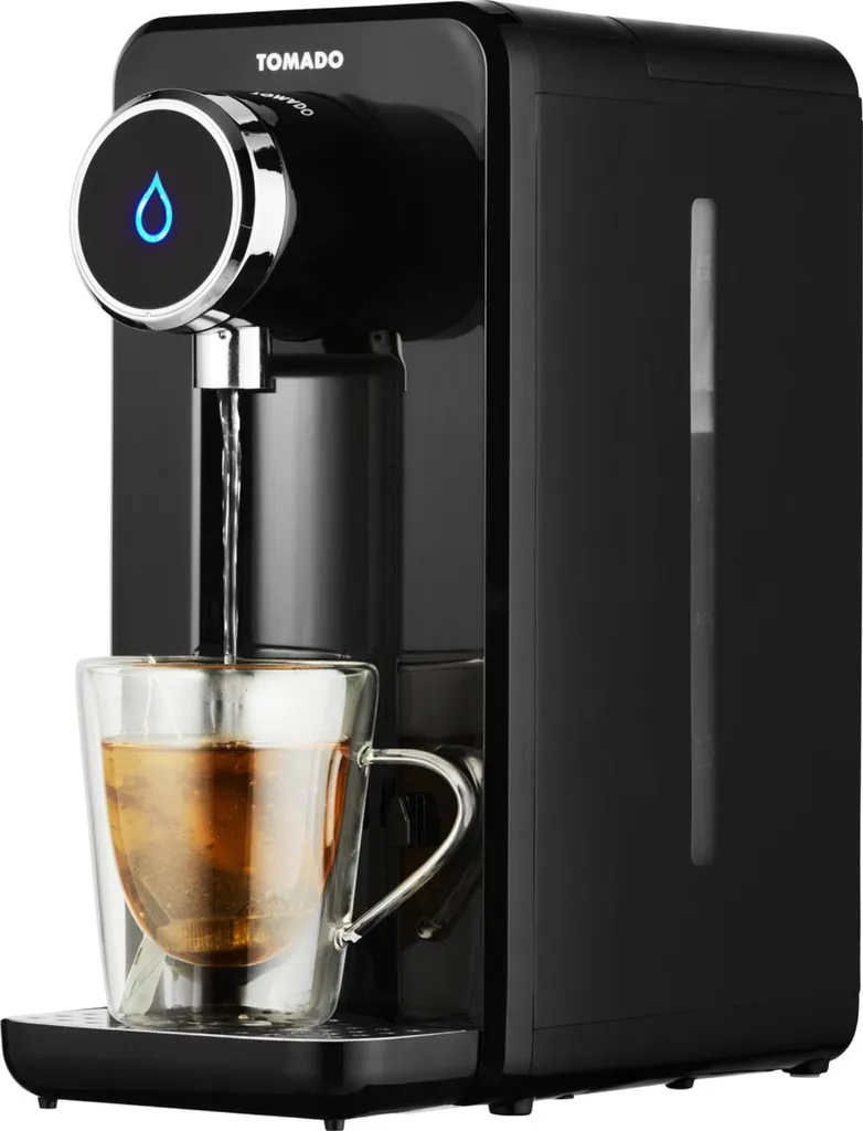 Tomado Distributeur d'eau chaude 2.5L 2600W Noir - Chauffe-eau Instantané