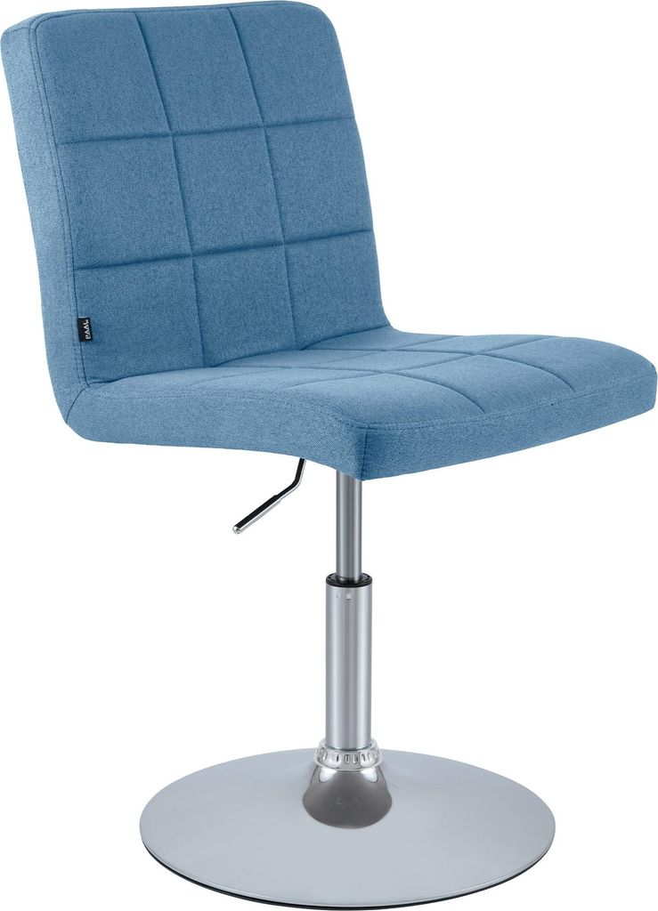 CLP Stuhl Ricky Stoff blau Produktbild 