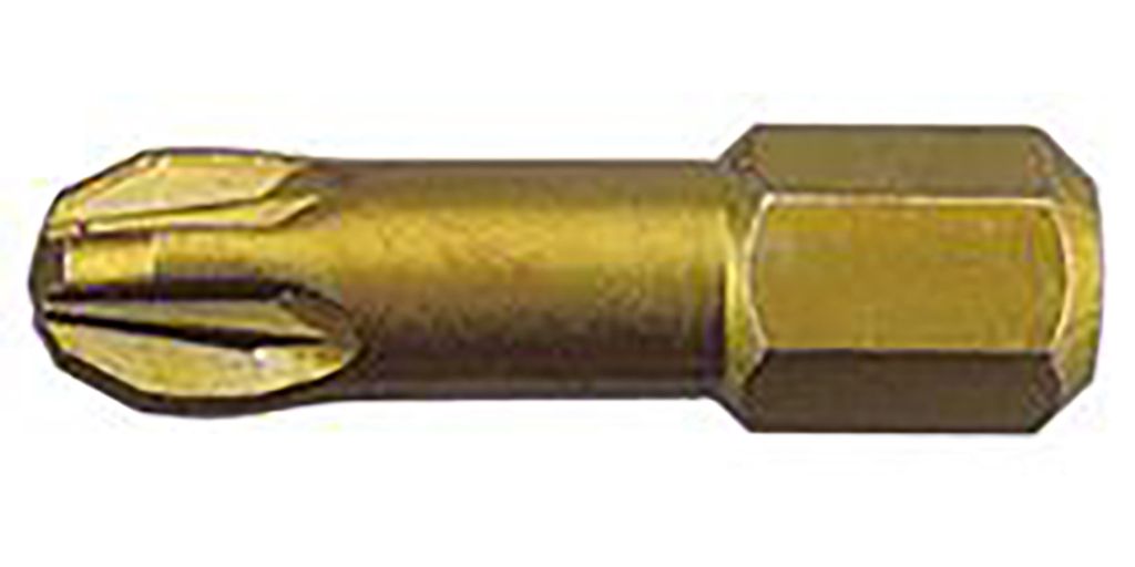 FORMAT BIT 1/4' DIN3126 C 6,3 PZ 3x25mm, Länge:25 mm, Typ:nv, Größe:PZ 3