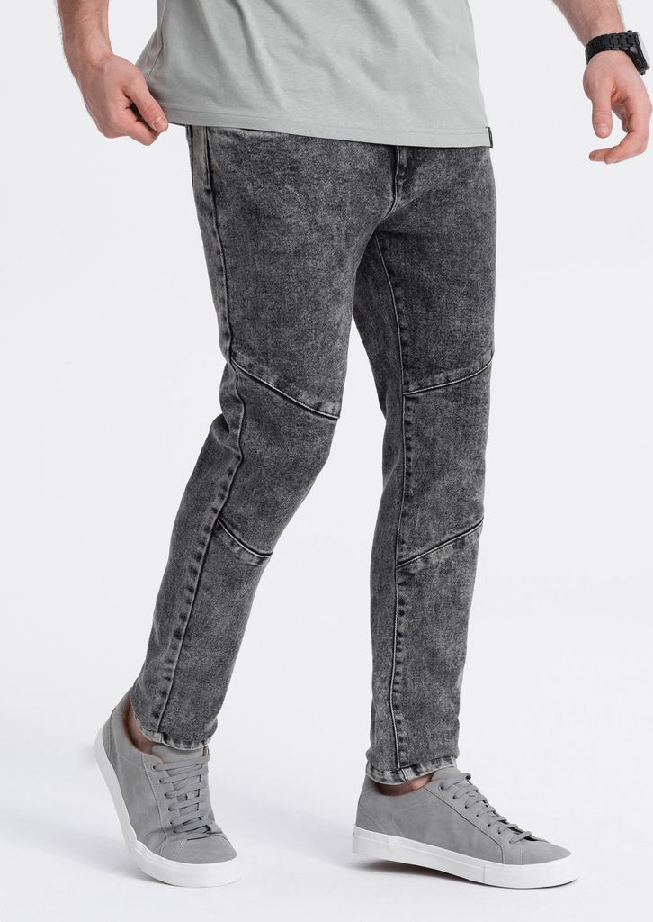 Ombre Clothing Denim-Hosen für Männer Hetisani grau S