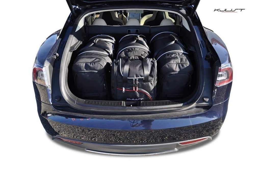 Tesla Model S Ev 2012-2016 Kofferraumtaschen Set 4 Stk
