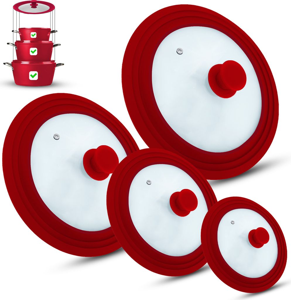 Universal Glasdeckel, Glasdeckel, Deckel, Töpfe und Produktbild 