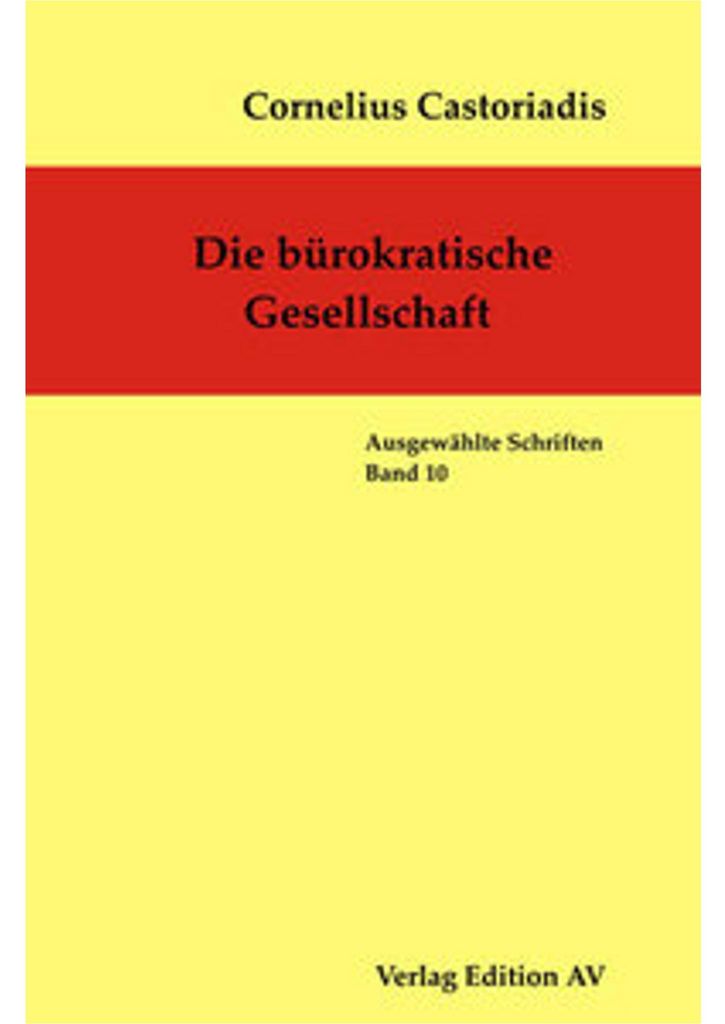 Die bürokratische Gesellschaft