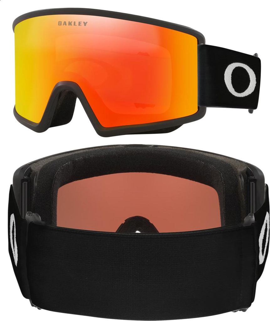 Oakley Target Line Grösse M Skibrille Black Fire Iridium Produktbild 