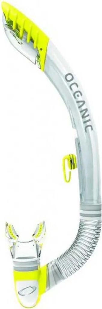 Oceanic Ultradry 2 Tauchschnorchel Durchsichtig,Gelb Durchsichtig,Gelb One Size