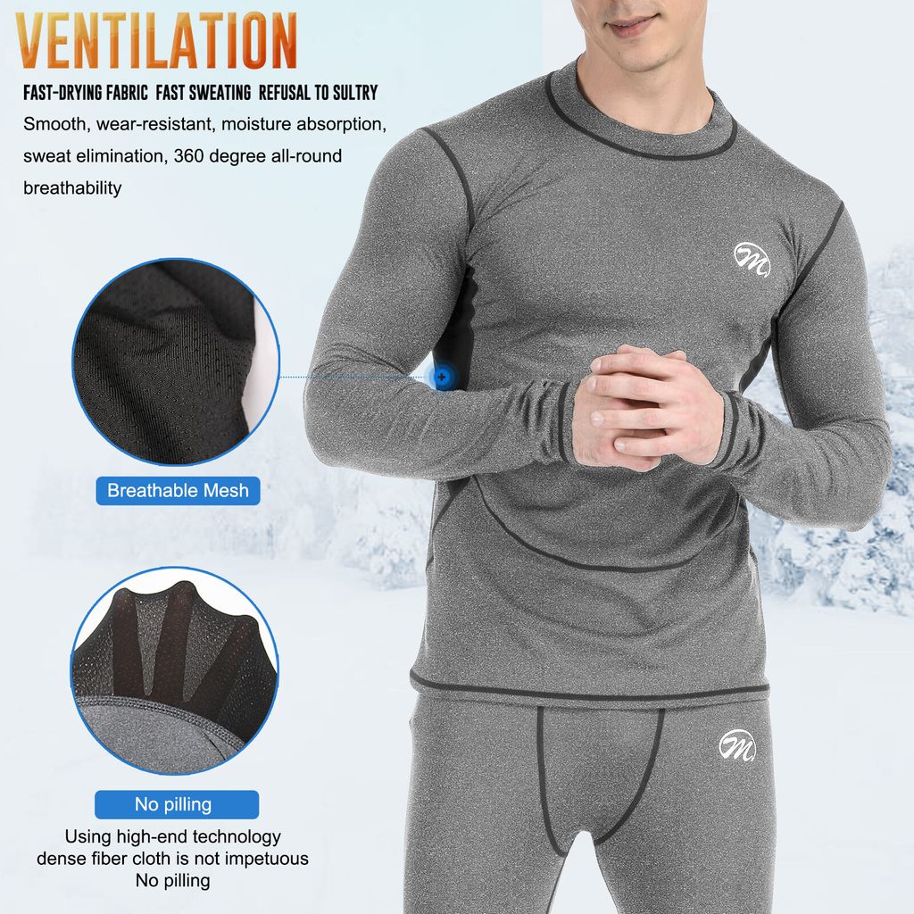 Herren Thermo Sportunterwäsche Set Herren Thermounterwäsche Produktbild 2