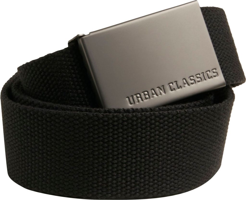 Urban Classics TB305 | Canvas Belts One Size - Farbe: Black Produktbild 