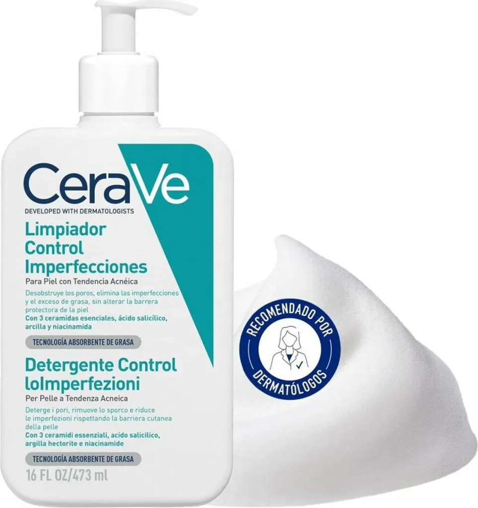Detergente Controllo Imperfezioni 473ml con Acido Salicilico | Shop