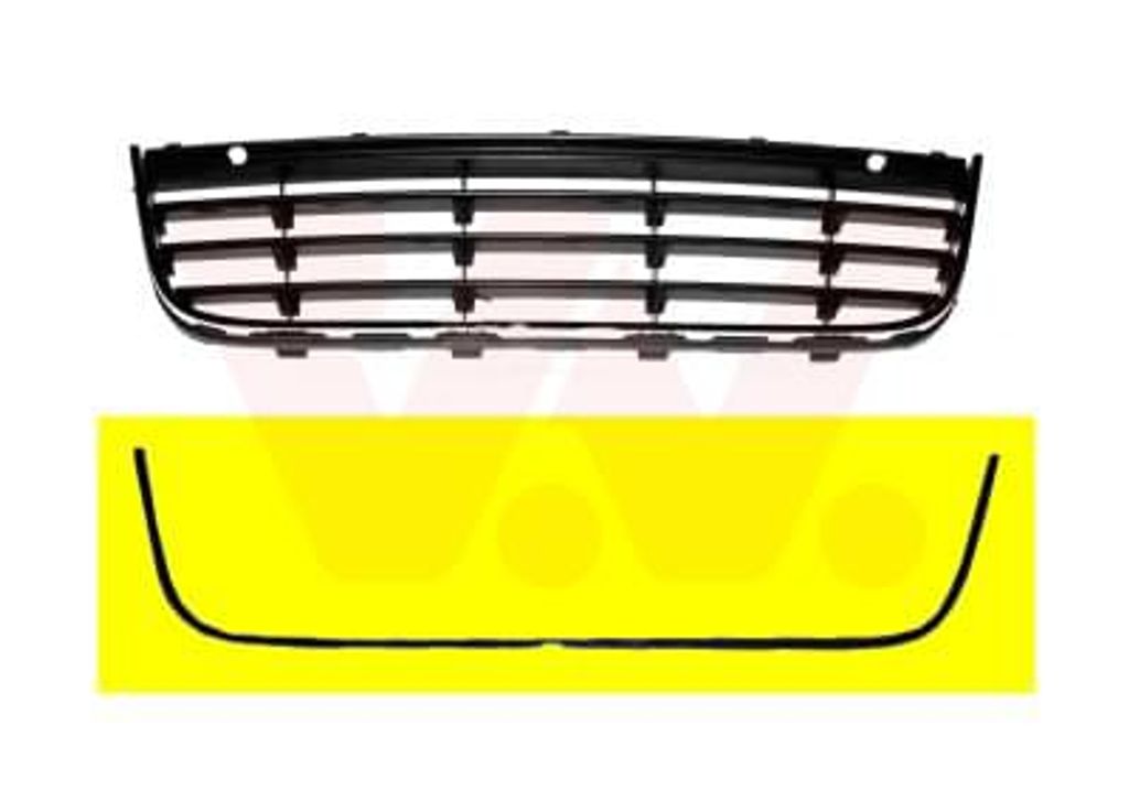 VAN WEZEL Kühlergrill-Zierleisten 5886419 unten Vorne für VW Golf V Variant (1K5)