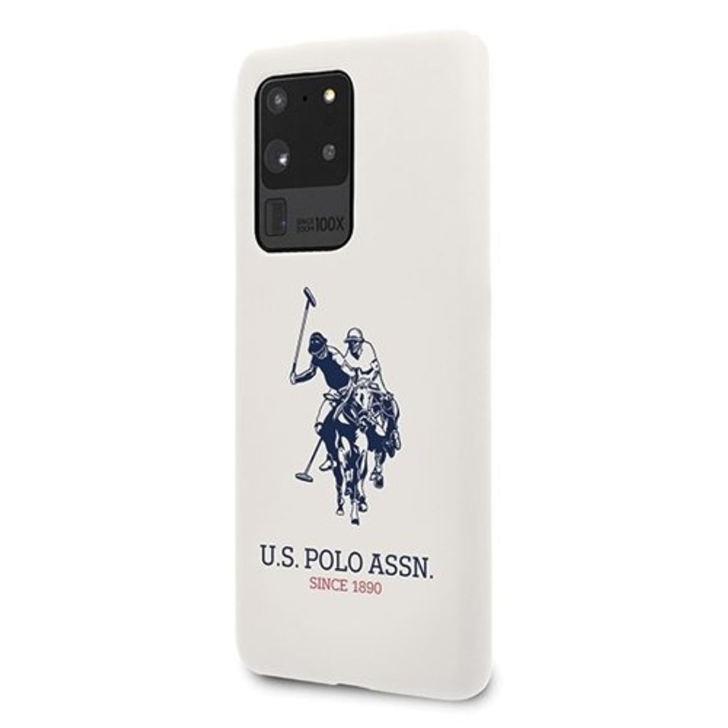 US Polo USHCI8PCSTRB iPhone 7/8/SE 2020 / SE 2022 weiß Tricolor Pattern Collection Handyhülle
