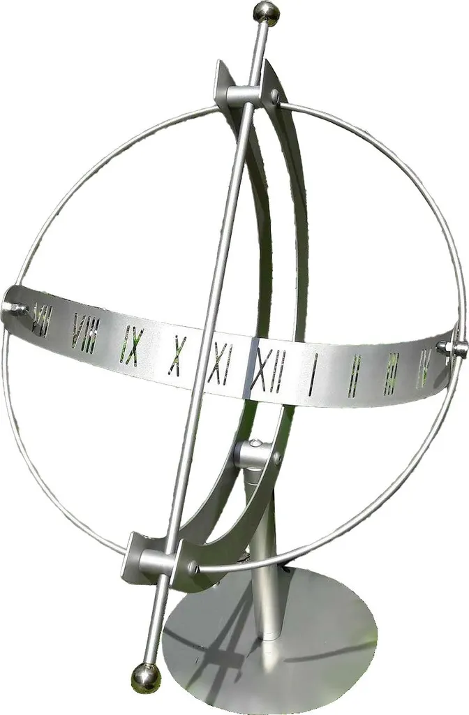 Horloge solaire de jardin Sunshine Garden 1-MS résistante aux UV et pluie