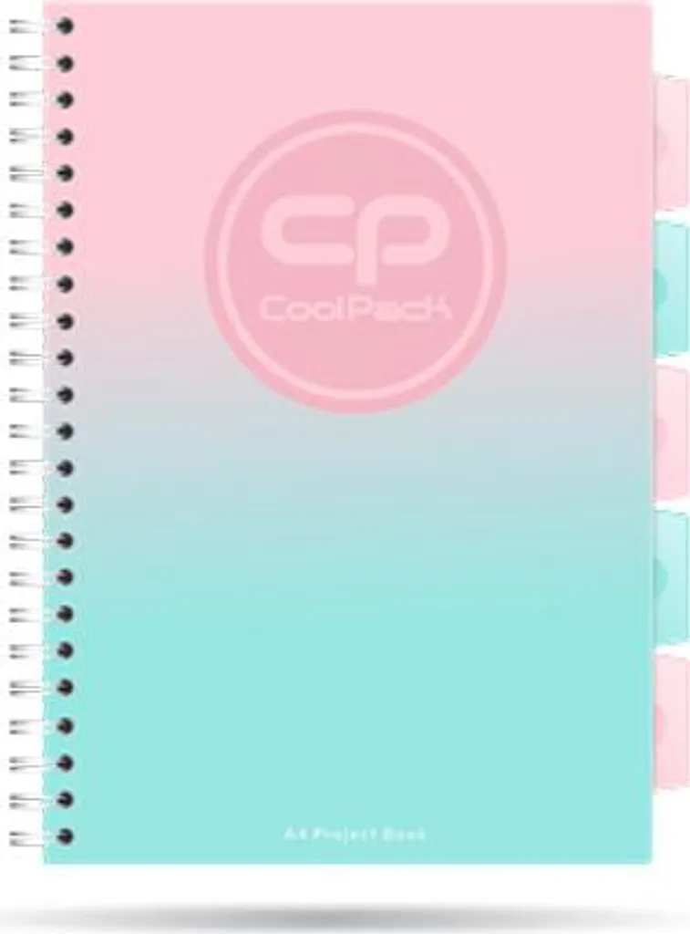 Quaderno A4 100k PP Coolpack Gradient Fragola | Notebook Ufficio e Scuola