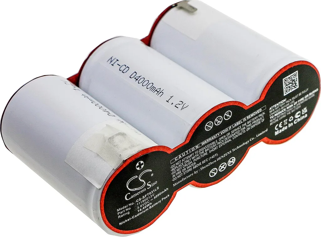 Batterie 3.6V 4.0Ah pour Van Lien 11190013V Haute Capacité Techtek