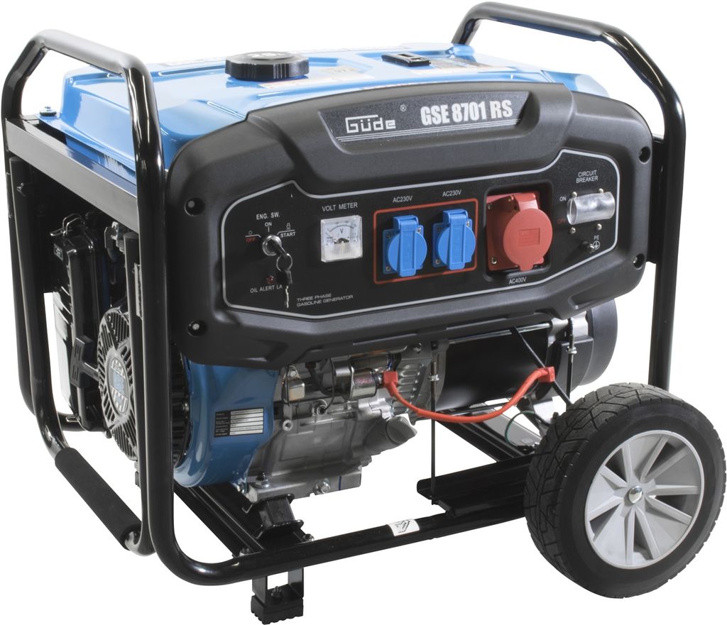 Güde 40731 Stromerzeuger GSE 8701 RS Notstromaggregat 230 V Aggregat Generator