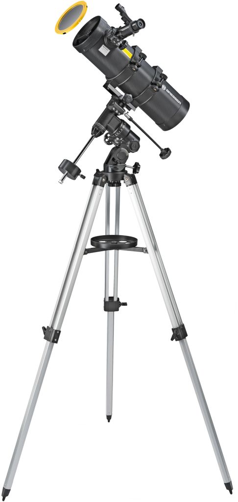 Bresser Optics Spica 130/1000 EQ3, Schwarz, Silber, Produktbild 