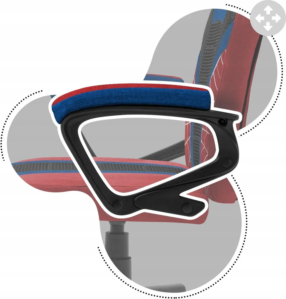 Sedia Ergonomica Bambini Huzaro Ranger 1.0 | Ufficio e Gaming Spider - 26