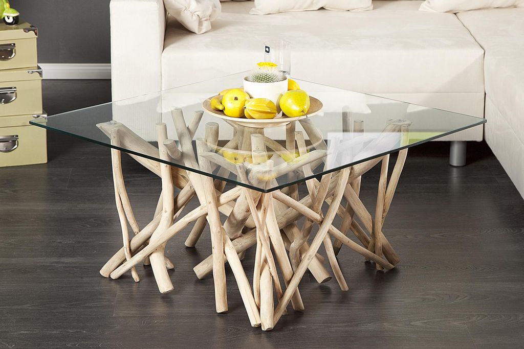 Konferenčný stôl 19806 80x80cm Drevo Teak - PRODUKT JE Obrázok produktu 