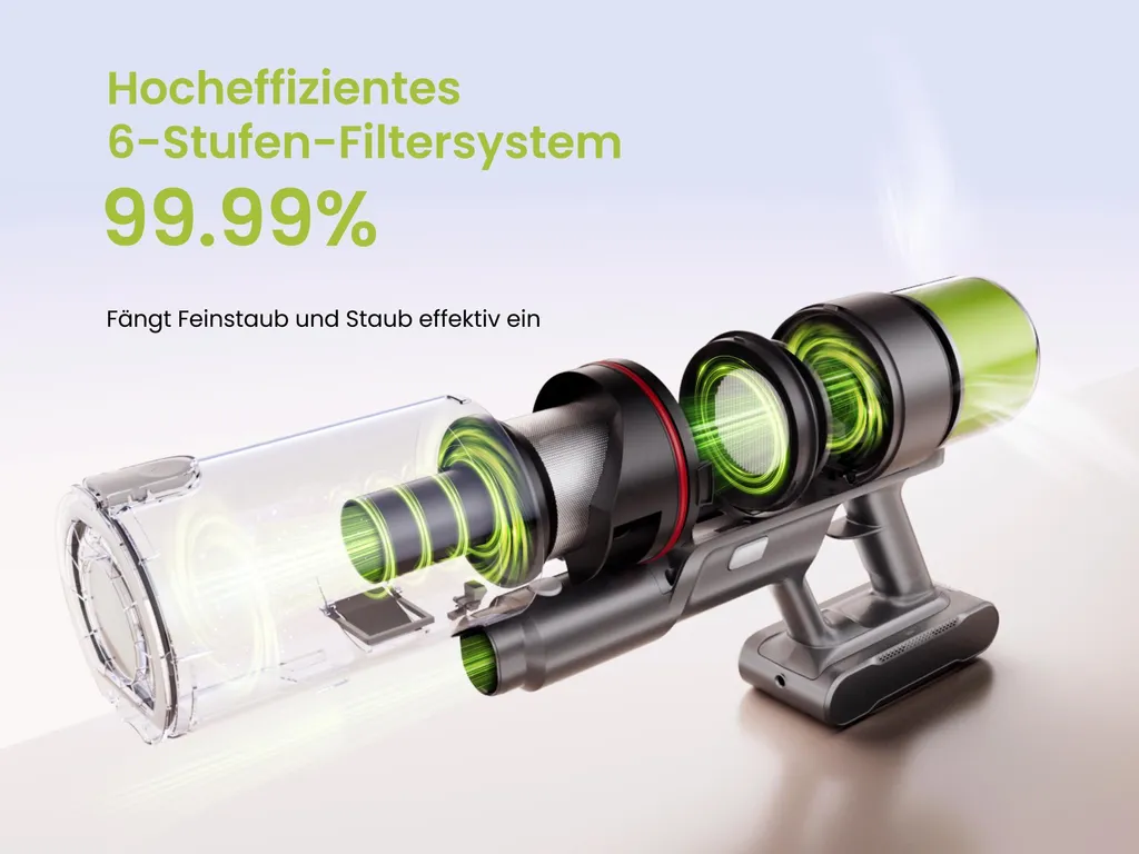 Aspirateur à main SmartAI 65000Pa - Performance extrême et 80 min de batterie - 10