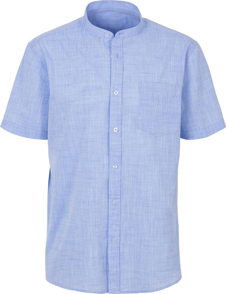 H.I.S. Kurzarmhemd blau Größe XXXL
