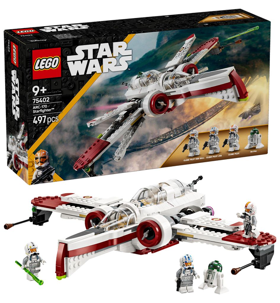 LEGO Star Wars 75402 ARC-170 Starfighter Spielzeug mit 4 Produktbild 