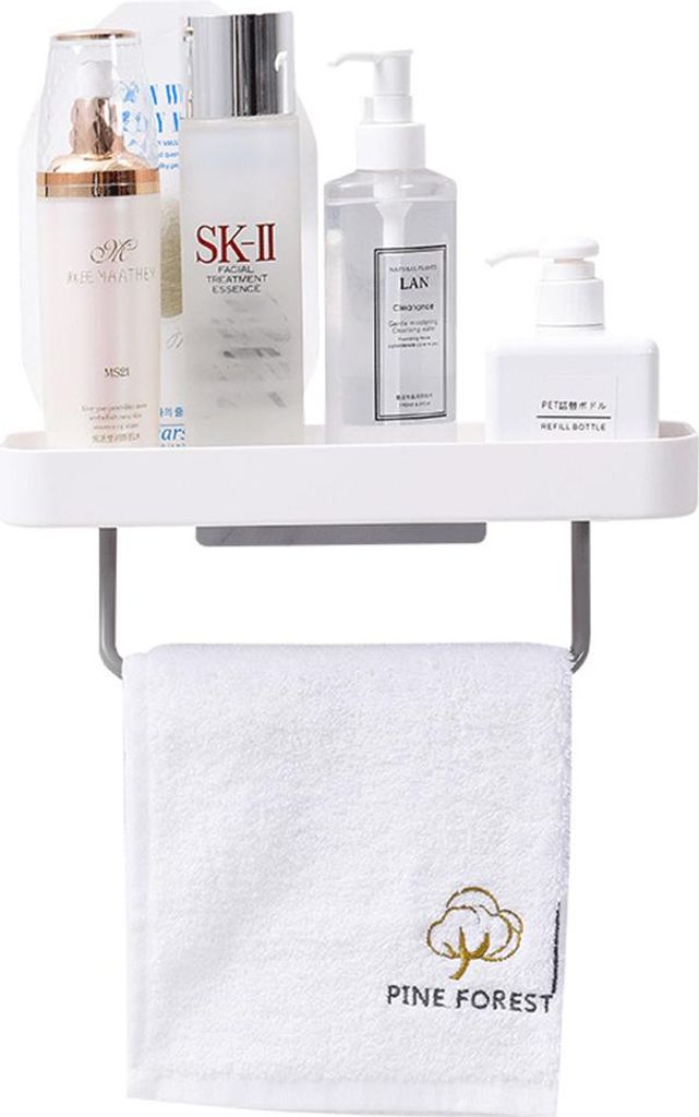 Duschablage, Eckduschregal, Duschkorb, Wandhalterung, Duschorganizer