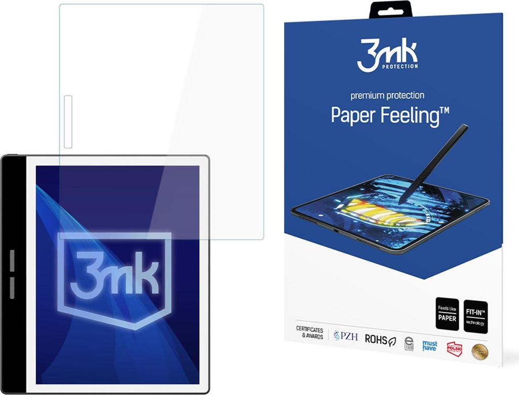 3mk Display Schutzfolie Paper Feeling für Bigme B751 transparent