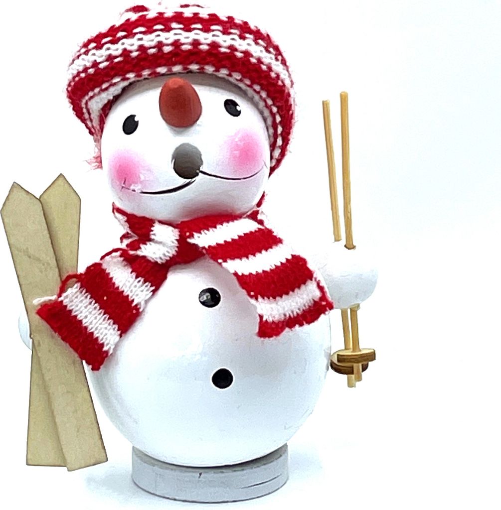 Kaladia Räucherfigur - Schneemann mit Ski - Produktbild 