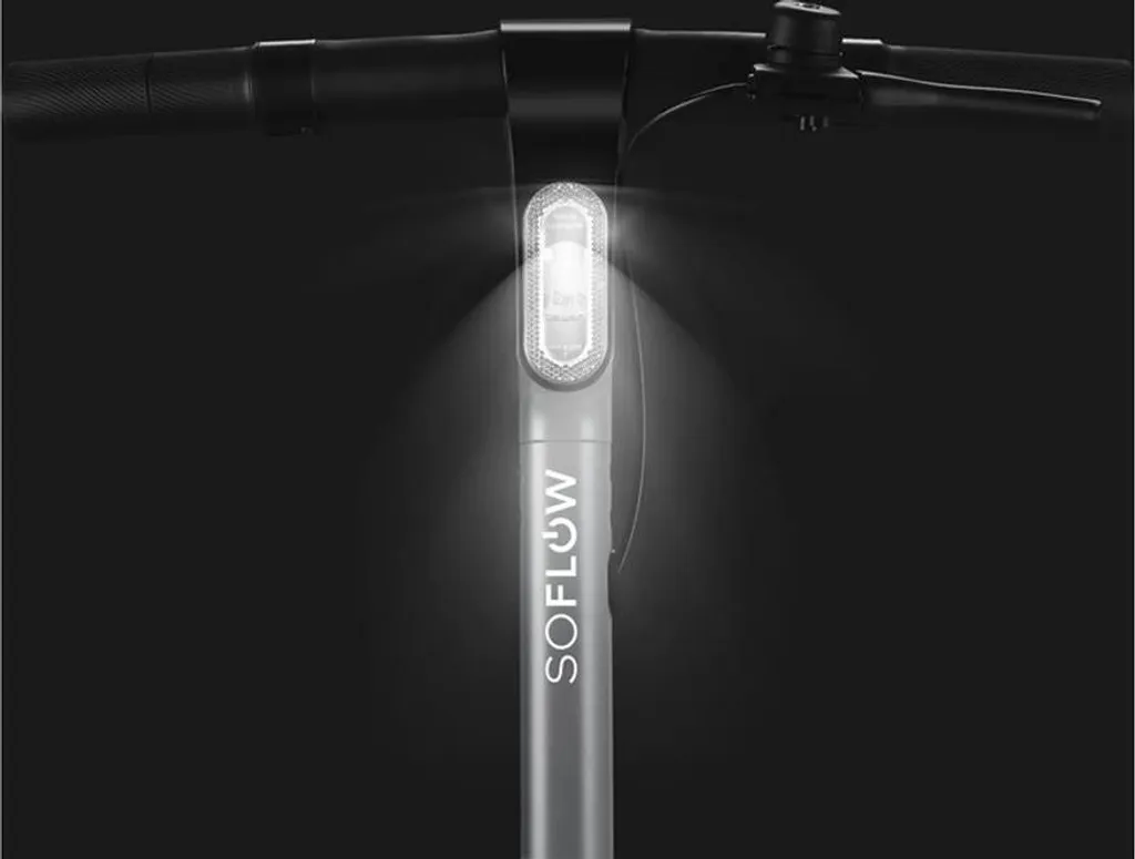 E-Scooter SoFlow SO ONE Idéal Trajets Urbains Gris Argent Homologué Route - 8