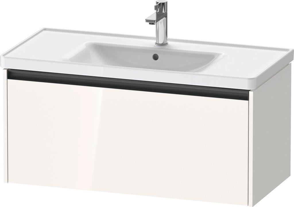 Duravit Ketho.2 Wastafelonderkast 98,4x45,5x44 cm Hoogglans Wit