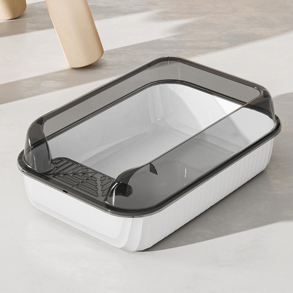 Livingandhome Katzentoilette offenes Katzenklo ohne Deckel Produktbild 