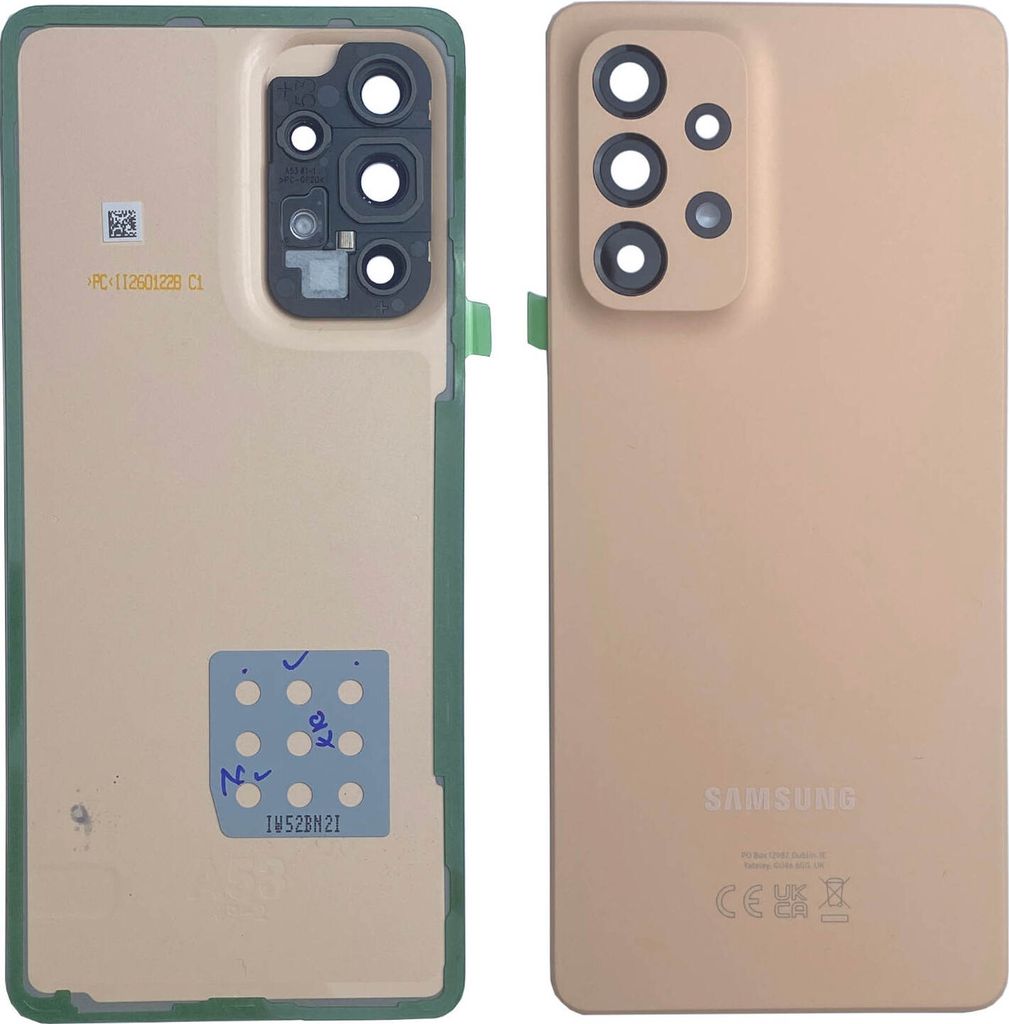 Akkudeckel Back Cover Akku Deckel für Samsung Galaxy A53 5G GH82-28017D Orange