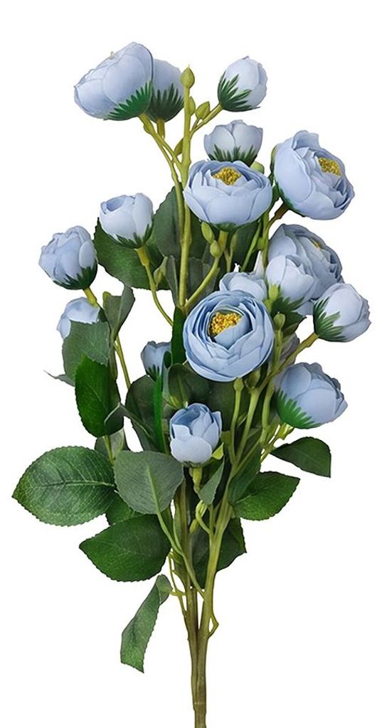 Clayre & Eef, fiore artificiale, colore blu, materiale: Immagine del prodotto 