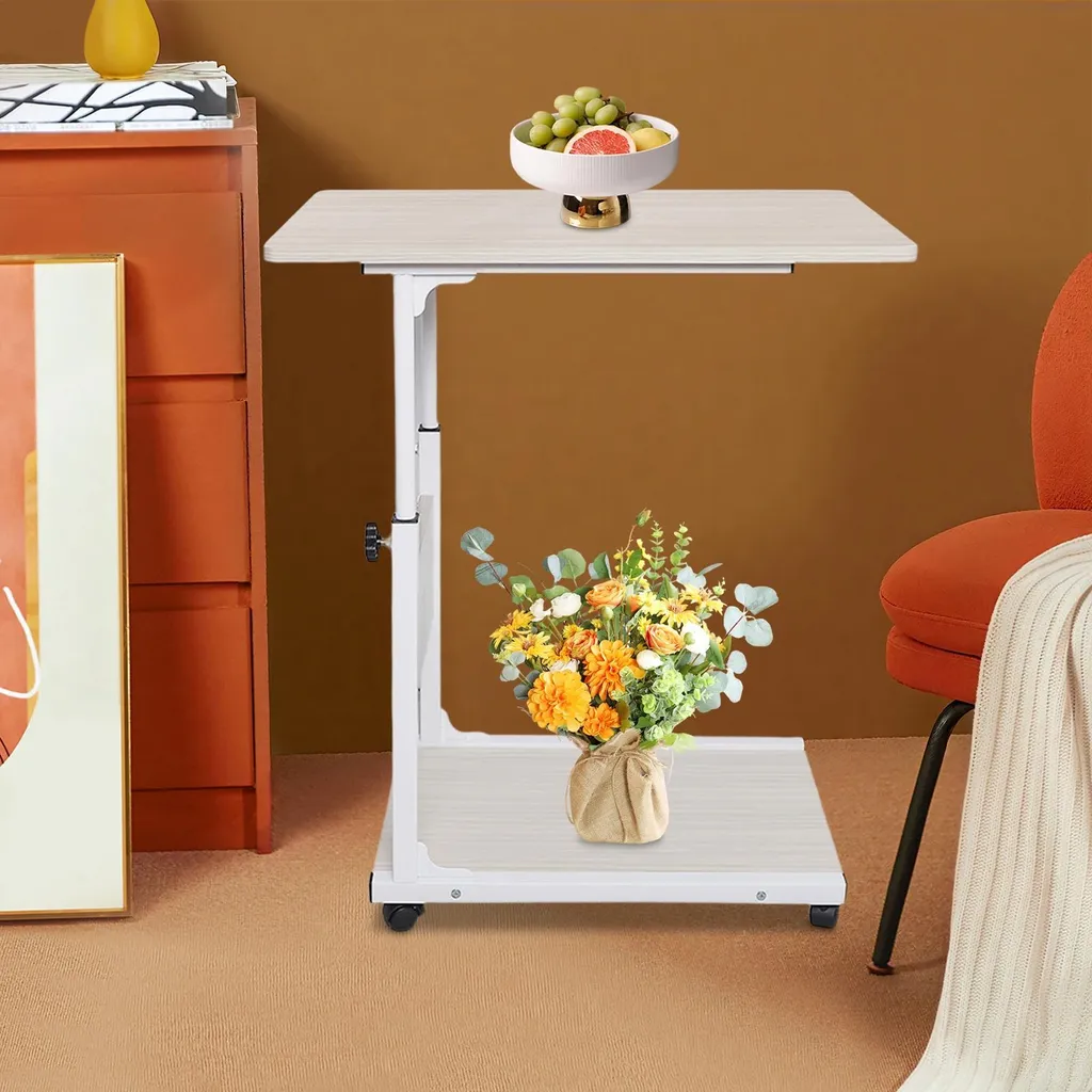 Table de lit à roulettes pour éviter le mal de dos et travailler assis - 7