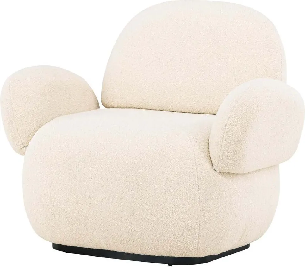 Fauteuil Sevilla Beige 105cm - Fini les Assises Étroites et Inconfortables
