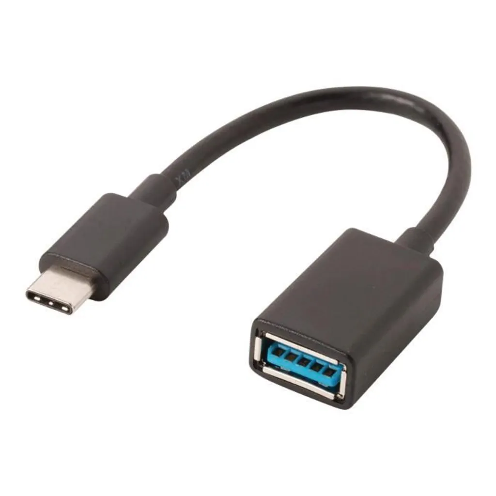 Cavo Adattatore USB Nedis NE550677359 USB-C a USB-A 3.2 Gen 1 Nero